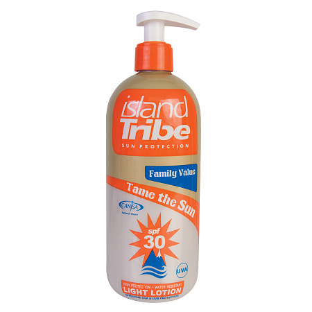 Солнцезащитный лосьон ISLAND TRIBE Lotion Dispencer SPF 30 450ml Солнцезащитный лосьон ISLAND TRIBE Lotion Dispencer SPF 30 450ml